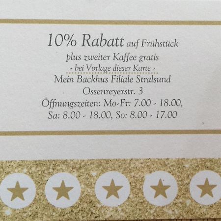 Stadthaus-Stralsund Eksteriør billede